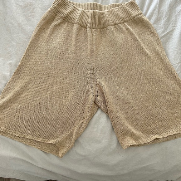 Monica Cordero Knit Linen Bermuda Short - Picture 3 of 5